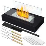 Portable Tabletop Fire Pit for Indoor/Outdoor Use