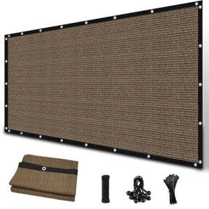 Amagenix 90% Sun Shade Cloth for Patio 8' x 10