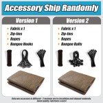 Amagenix 90% Sun Shade Cloth for Patio 8' x 10