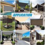Amagenix 90% Sun Shade Cloth for Patio 8' x 10