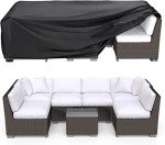 Heavy Duty Waterproof Patio Furniture Covers 128"×82.6