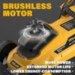 ZEGJAW 20V Cordless Electric Lawn Mower