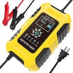 Foxsur 10-Amp Multi-Stage Car Battery Charger