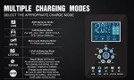 Foxsur 10-Amp Multi-Stage Car Battery Charger