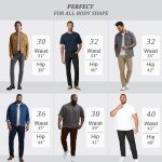 Men's Ethanol Hyper Stretch Slim Fit Trousers