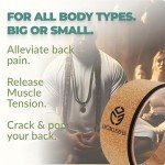 UpCircleSeven Yoga Wheel for Back Pain Relief