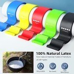 Versatile Elastic Resistance Bands for Gym and Therapy