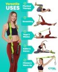 Non-Elastic Stretch Band for Yoga and Exercise