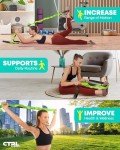 Non-Elastic Stretch Band for Yoga and Exercise