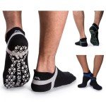 Men's Non-Slip Yoga Socks with Grips