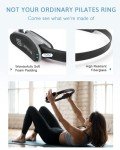 LIONSCOOL Black Pilates Ring Set for Men