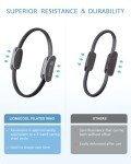 LIONSCOOL Black Pilates Ring Set for Men