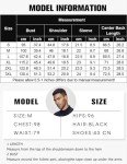 COOFANDY Men's Black Short Sleeve Turtleneck Sweater