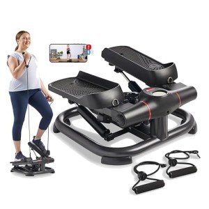 2-in-1 Power Stepper with Resistance Bands