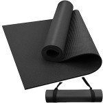 Non-Slip 6' x 2' Exercise Mat for Gym