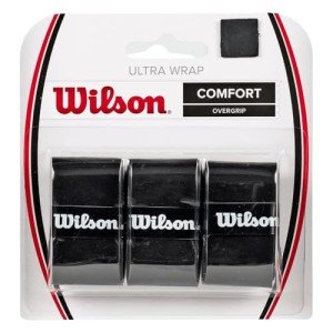 Wilson Ultra Wrap Tennis Overgrip - 3 Pack Black