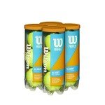 Wilson All Court Tennis Balls - Yellow, 4 Pack