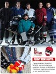 Funny Hockey Socks - 6 Pairs for Men