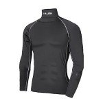 Men's Hockey Compression Long Sleeve Shirt with Neck Guard