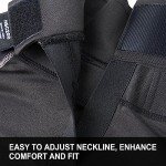 Men's Hockey Compression Long Sleeve Shirt with Neck Guard