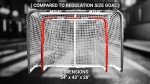 Mylec 52" Portable Steel Junior Hockey Goal