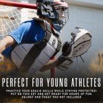 Franklin Sports Youth Street Hockey Goalie Pads Set