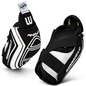 Winnwell Breathable Goalie Elbow Pads with Straps
