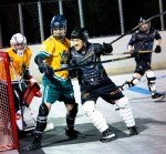 MyLec MK5 Adjustable Lightweight Hockey Shin Guards