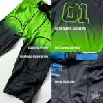 Customizable American Flag Football Jersey for Men