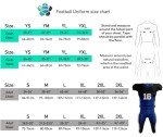 Customizable American Flag Football Jersey for Men