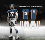 Customizable Loose Fit American Flag Jersey & Pants