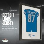 Detroit Lions Aidan Hutchinson Framed Wall Art