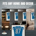 Detroit Lions Aidan Hutchinson Framed Wall Art