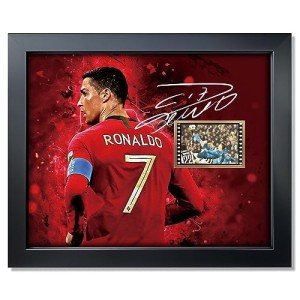 Cristiano Ronaldo Framed Collage Poster - Soccer Gift