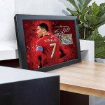Cristiano Ronaldo Framed Collage Poster - Soccer Gift