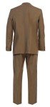 Elegant Men's Modern Fit Three-Piece Suit - 60 Regular