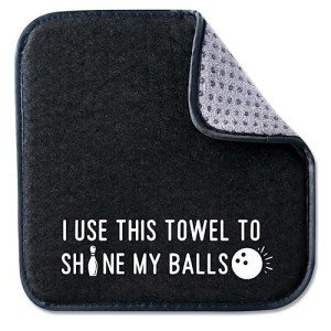 Funny Microfiber Bowling Towels for Men and Women