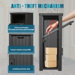 Secure Outdoor Package Delivery Box with Lock