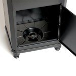 Black Elephantrunk Parcel Drop Box by Architectural Mailboxes