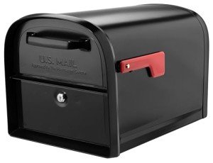 Black Oasis 360 Extra Large Locking Mailbox