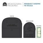 Black Oasis 360 Extra Large Locking Mailbox