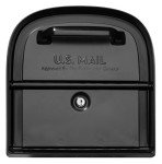 Black Oasis 360 Extra Large Locking Mailbox