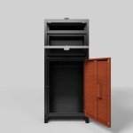 Extra Large Outdoor Parcel Drop Box - Vyneltio