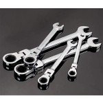 12-Piece Flexible Ratchet Wrench Set 8-19mm