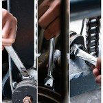 12-Piece Flexible Ratchet Wrench Set 8-19mm