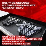 Jaeger 26-Piece Ratcheting Wrench Set - Metric & SAE