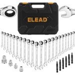 33-Piece Ratchet Wrench Set with Organizer Case