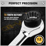 33-Piece Ratchet Wrench Set with Organizer Case