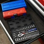 40-Piece Socket Set with Reversible Ratchet