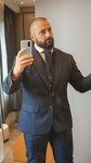 Herringbone 3-Piece Suit for Men's Weddings